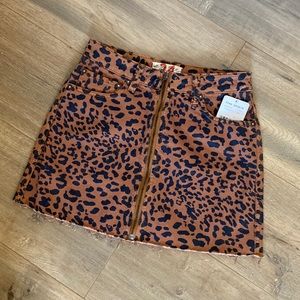 Free People mini skirt